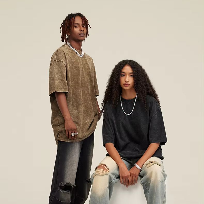 カスタムロゴ入り ヒップホップ ストリートウェア メンズ 1 - Streetwear Brand Clothing のレビューと価格