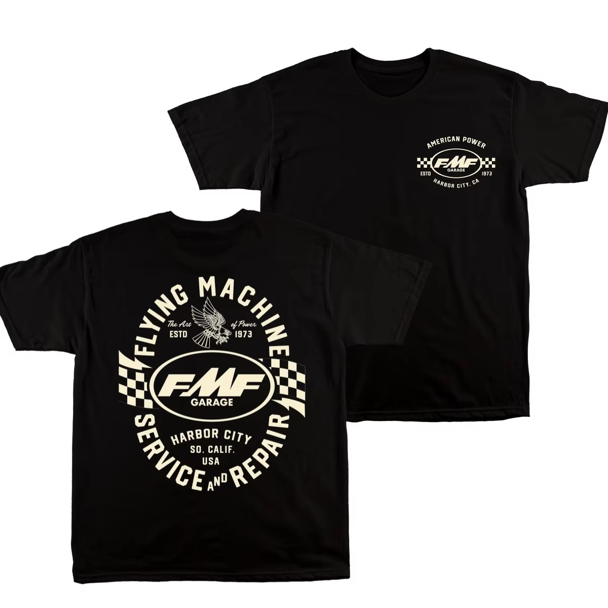 ブラックのFMFヴィンテージ・ダートバイク1973、モトクロ - Streetwear Brand Vintage のレビューと価格